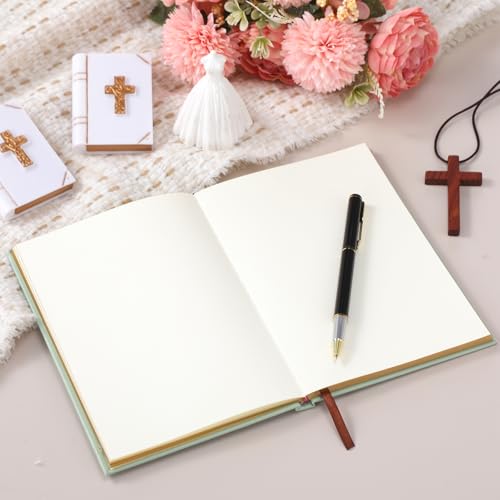 Engrowtic Wedding Officiant Book with Pen 5.25x8.25,Light Green,Classic - color: Light Green, style: Classic