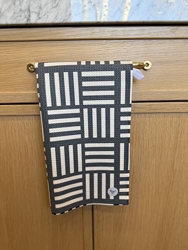 Kitchen Towels, Dish Towels for Kitchen, 3 Pc Kitchen Towel Set - color: Gray