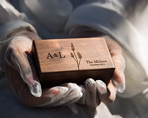 MUUJEE Quad Ring Box (Custom Names) - color: Custom Names