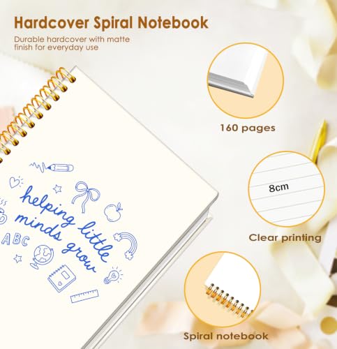 Teacher Notebook Journal, Blue Teacher Gifts for Women Notebooks - color: 12-teacher