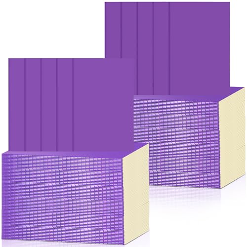 Handepo 100 Pack A5 Composition Notebooks Bulk 5"x8" Notebooks Purple - color: Purple, size: A5