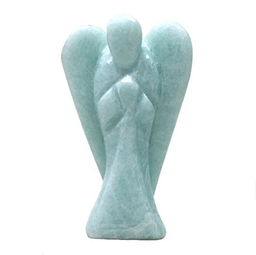 Nelson Creations 2 Inch Amazonite Guardian Angel Figurine - color: Amazonite