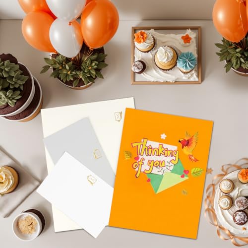 3D Parrot Pop Up Card for Women Men, Thinking Of You Card - color: Parrot