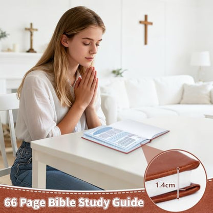 Bible Study Guide - 66-Page 3-in-1 Brown Bibles Study Kit
