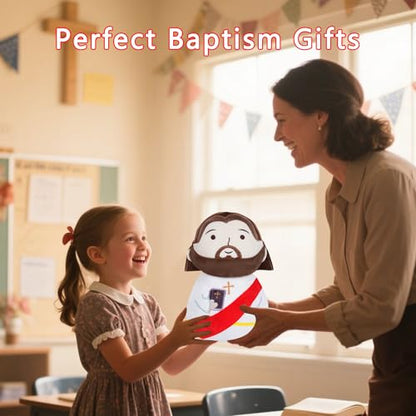 Jesus Plush Doll Bible Stuffed - First Communion Stuffed Animal Jesus Perfect for Kids and Adults Ideal Prayer Gift Religious Keepsake Red 11 Inch - style: Red Jesus Doll