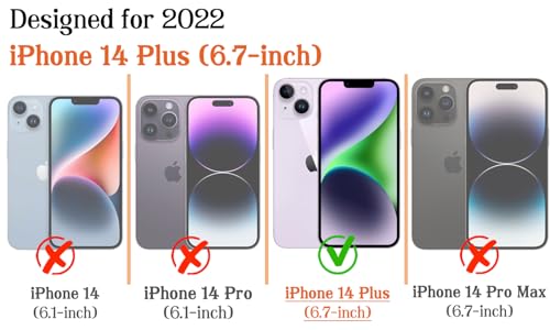 Magnetic for iPhone 14 Plus Cute Christian Phone Case, Bible - color: Bible, size: iPhone 14 Plus