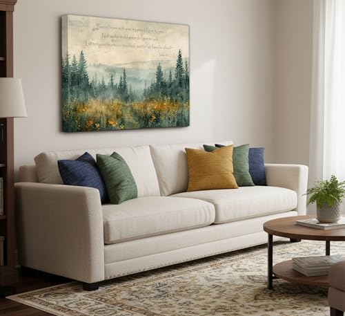 Christian Bible Canvas Wall art 12x16in - color: Bible-Canvas, size: 16"L x 12"W