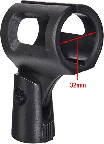 Indestructible Large Barrel/Wireless Microphone Holders - 2 Pack (MH4W-2) - size: 2 Pack