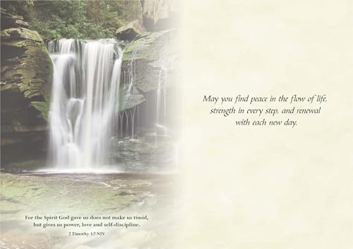 NIV Elakala Falls Encouragement Card, 1 Count - color: Elakala Falls