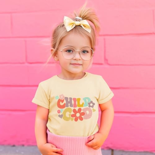 IAM A Child of God Christian Shirts for Kids Toddler Jesus Religious Tee Tops Bible Verse Clothes 2-7 Years - color: Child of God#4, size: 3T