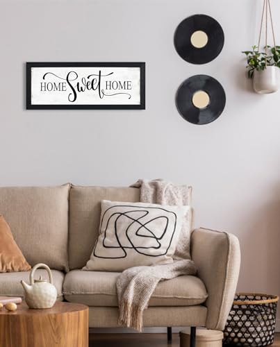 Home Sweet Home Sign Wall Decor Master Bedroom Sign 6" x 14.5" - color: Home Sweet Home