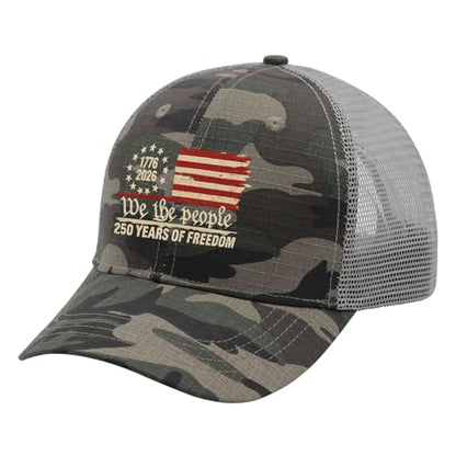 U.S. 250th Anniversary 250 Years Freedoms 1776-2026 Baseball Hats Funny - color: U.s. 250th Anniversary 250 Years Freedoms 1776-20263