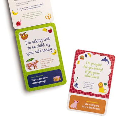 100 Pass-Along Lunch Box Notes for Kids: Prayers to Share (Shareable Messages of Encouragement with a Prayer, Scripture, and 'Just So-You-Know' Affirmations)
