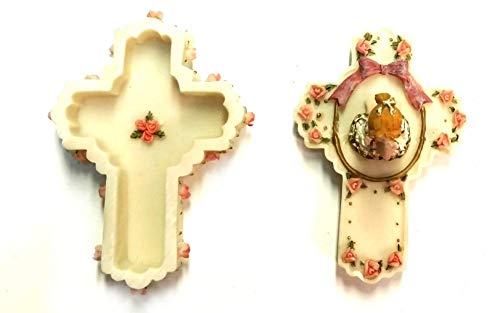First Communion Keepsake Box 2.25 x 3.25 inches (Pink) - color: Pink