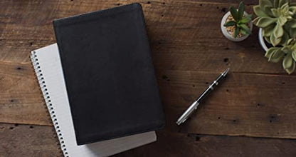 ESV Study Bible, Large Print (Genuine Leather, Black)