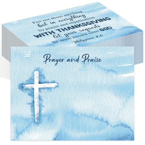 200 Pcs Blank Prayer Request Cards 3x4, Stylish Style, Blue - color: Blue, size: Stylish Style