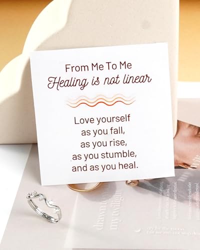 To My Daughter Ring from Mom 925 Sterling Silver Cross Ring Pray on/over/through It Rings Adjustable Anxiety Relief Rings Inspirational Cheer up Birthday Gifts for Daughter - color: A3:daughter ring