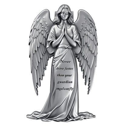 Guardian Angel Visor Clips for Cars，Reads Never Drive Faster Than Your Guardian Angel CAN Fly, New Driver Gifts, Car Accessories