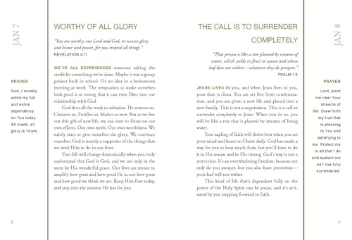 Grace and Glory: 365 Devotions for a Life Transformed by Jesus (A 365-Day Devotional)