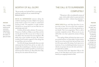 Grace and Glory: 365 Devotions for a Life Transformed by Jesus (A 365-Day Devotional)