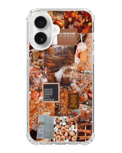 Fall Christian Phone Case Compatible with iPhone 17, Autumn Vibes Aesthetic Phone Cover for iPhone 17 - color: Fall Christian