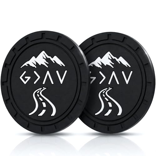 Lusinus Christian Car Coasters, Pastor Appreciation Christian Gifts for Men