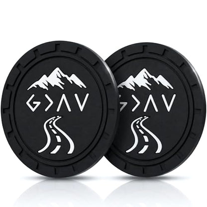 Lusinus Christian Car Coasters, Pastor Appreciation Christian Gifts for Men