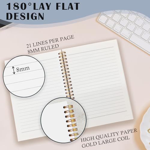 Butterfly Christian Spiral Notebooks, God Says You Are Bible Journal, Scripture Journals for Writing, Christian Gifts for Women, Religious Notebook for Note Taking, 5.5x8.3 Inch - color: white Bible Notebook-15