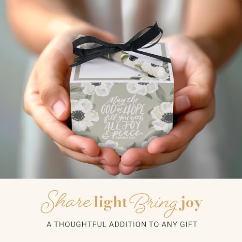 Christian Art Gifts Note Cube & Pen: God of Hope Romans Bible Verse - color: God of Hope
