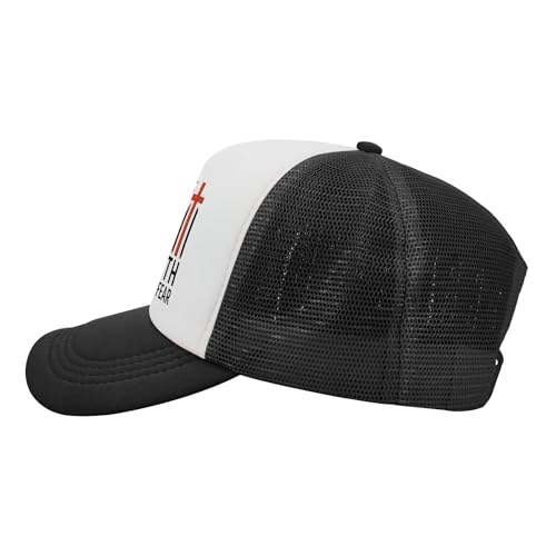 Y'Alls Need Jesus Hats Funny Cap for Grandma - color: Faiths Over Fearallblack7