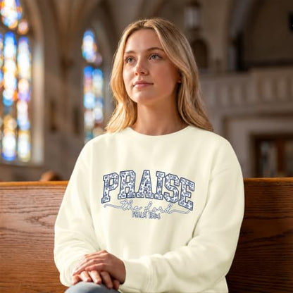 Womens Christian Jesus Sweatshirts Praise the Lord Bible Verse Hoodie Faith Religous God Graphic Long Sleeve Shirts - color: Apricot, size: XX-Large