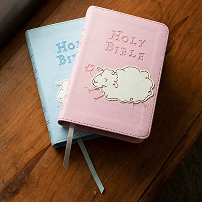 ICB, Really Woolly Holy Bible for Toddlers, Pink Leathersoft: International Children's Bible – Helping Little Hearts Grow in God's Love
