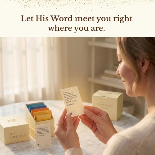 828 Verse Box, Read Me When You Need Comfort - 108 Bible Verse Cards With 108 Complete Devotionals & Prayers, Thoughtful Christian Gift Set, Christian Gifts for Women and Men, Graduations Gift, Teacher Appreciation Gift, Religious Gifts , Gifts For Him an