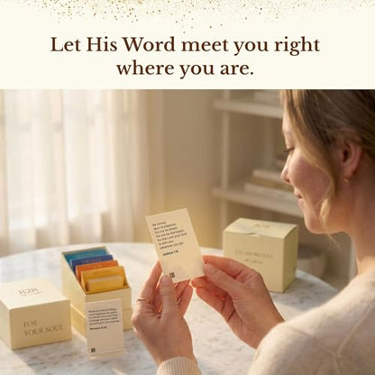828 Verse Box, Read Me When You Need Comfort - 108 Bible Verse Cards With 108 Complete Devotionals & Prayers, Thoughtful Christian Gift Set, Christian Gifts for Women and Men, Graduations Gift, Teacher Appreciation Gift, Religious Gifts , Gifts For Him an