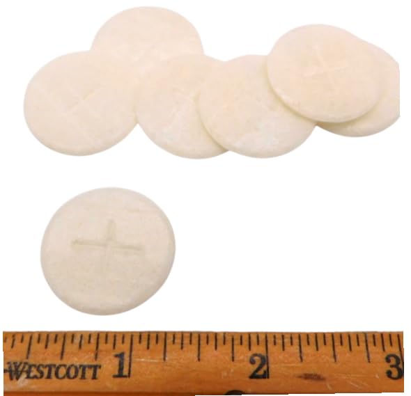 Communion Bread Wafers 1000 Count 1 Inch Unleavened USA Made Kosher Hosts