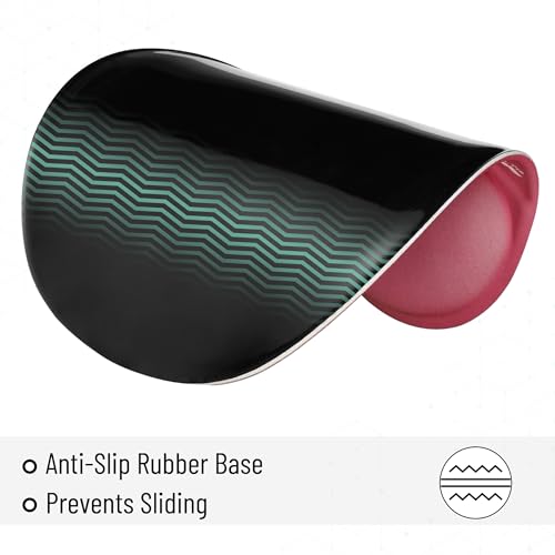 Mr. Pen- Ergonomic Mouse Pad with Wrist Rest - color: Red