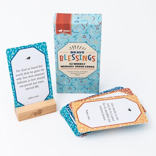 Brave Blessings Bible Verse Cards for Kids