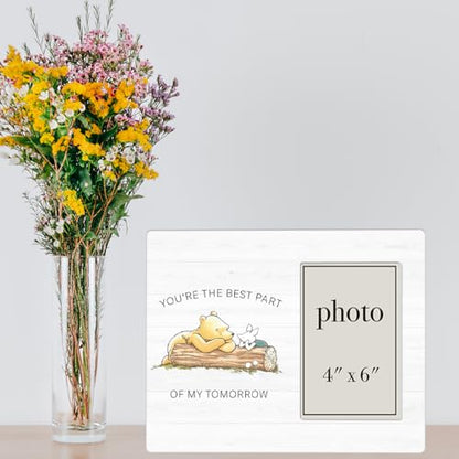 Pooh Bear Quote Picture Frame, Romantic Gifts for Friends Couples - color: You're The Best