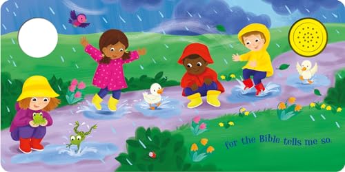 Jesus Loves Me | Christian Sound Book for Babies & Toddlers | 1-Button Board Book with Music, Printed Lyrics & Sing-Along Fun | Faith-Based Gift for Ages 1+