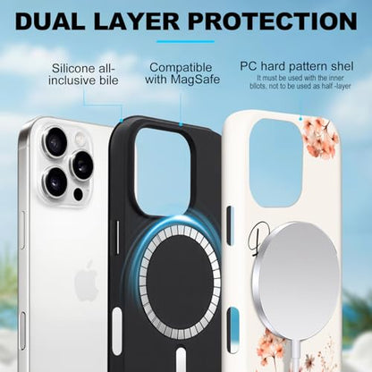 Magnetic for iPhone 15 Pro Max Cute Christian Phone Case, Bible - color: Bible, size: iPhone 15 Pro Max