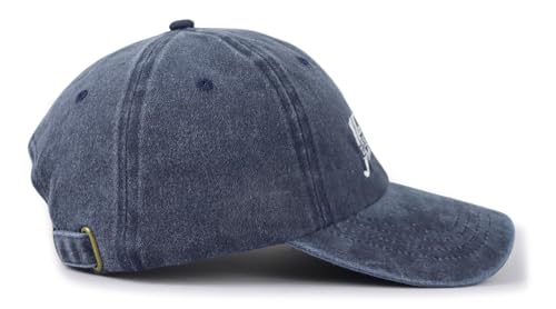 Christian Jesus Hat for Men Women, Adjustable Cotton Embroidered The Way The Truth The Life Baseball Cap - color: Navy