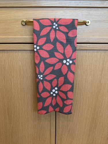 Kitchen Towels, Dish Towels for Kitchen, 3 Pc Kitchen Towel Set - color: Christmas
