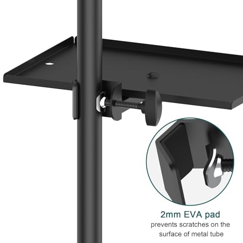 Microphone Stand Tray Clamp On Mic Stand Rack Tray Attach Holder