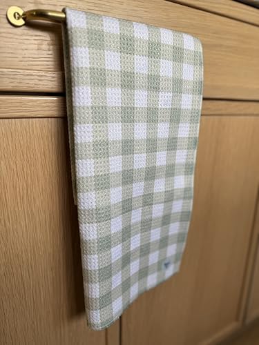 Kitchen Towels, Dish Towels for Kitchen, 3 Pc Kitchen Towel Set - color: Mint 2 Pack