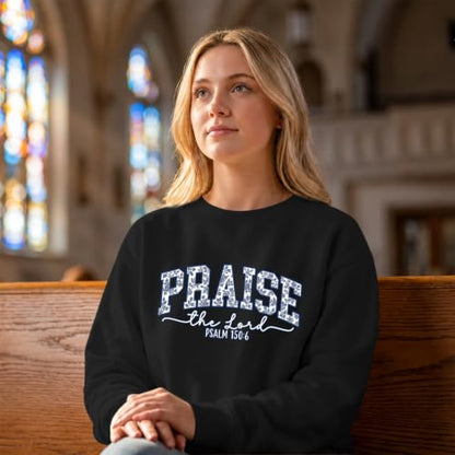 Womens Christian Jesus Sweatshirts Praise the Lord Bible Verse Hoodie Faith Religous God Graphic Long Sleeve Shirts - color: Black, size: Medium
