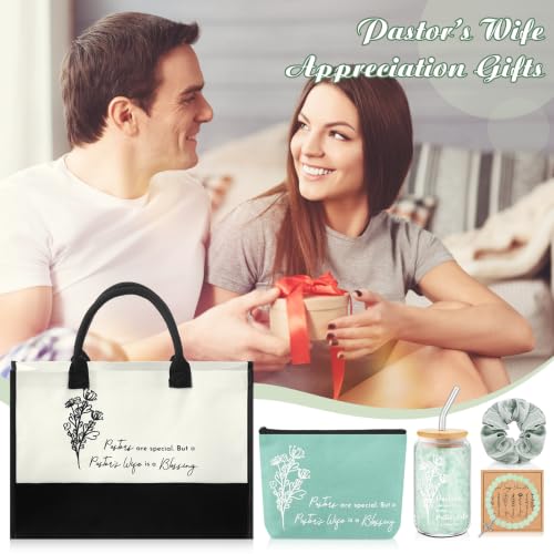 7 Pcs Pastor's Wife Appreciation Gifts Christian Set,Sage Green - color: Sage Green