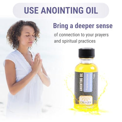 Anointing Oil Frankincense 1oz Bottle Anointing Oil for Prayers and Worship Anoint Prayer Cloth with This Anointing Oil