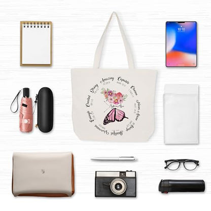 Christian Gifts Canvas Tote Bag Aesthetic for Women - style: You Are