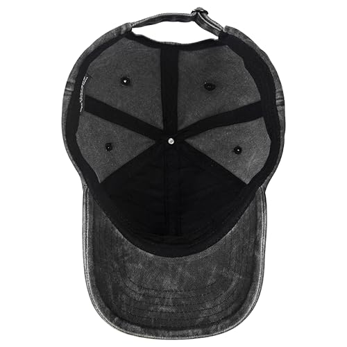 Christian Hats for Men Women,Jesus 3 Nail Cross Hat Christian Religious Gifts for Birthday/Christmas,Black and Silver - color: 201.black