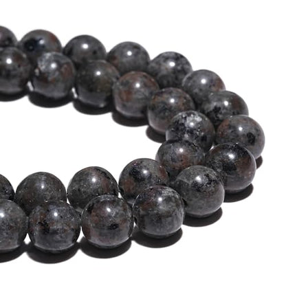10mm Natural Flame Yooperlite Gemstone Beads Polished Round Smooth Stone Beads for Bracelets Jewelry Making 15inch Loose Beads - color: Flame Yooperlite Stone, size: 10mm